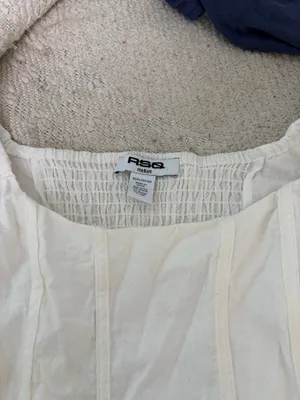 white closet puff sleeve tilly’s top thumbnail 2