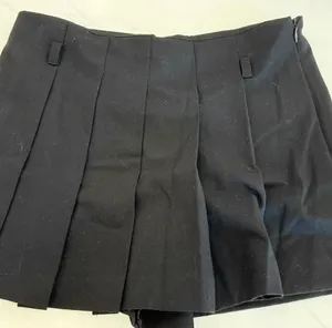 ZARA Black Pleated Skort thumbnail 2