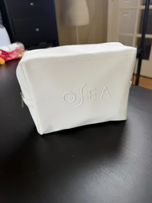 NWOT OSEA Toiletries Zip Bag Clutch Storage Cosmetics Travel thumbnail 3