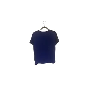 Women's FIGS Blue Short Sleeve V-Neck Scrub Top M thumbnail 3