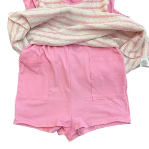 BUCKET LIST Hot Shot Skort TankDress Size Small Pink White Comfort Stretch thumbnail 6