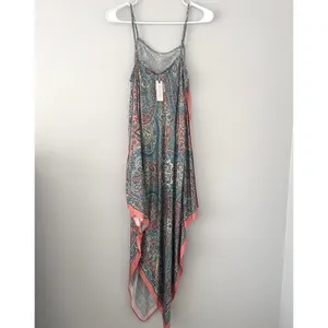 Anthropologie Tiny Size-S Flowy Midi Dress Handkerchief Hem‎ Lounge Sleep thumbnail 12