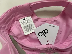 ALO Yoga NWT Off Duty Cap Hat Candy Heart Pink One Size Adjustable Back thumbnail 10