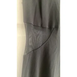 Miss California Mesh Cutout Midi Dress Womens Size M Black Vintage Y2K thumbnail 3
