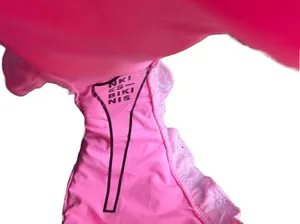 Frankie's Lucia Eyelet NWT Size Medium Pink Swim Swimwear thumbnail 15