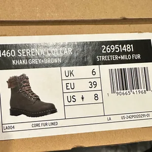 Dr Martens Brown Serena Hiking Casual Boots 8 thumbnail 3
