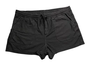 Athleta‎ Farallon Short Dark Gray Cotton Utility Cargo Shorts Womens Size 26 thumbnail 1