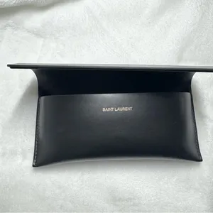 Saint Laurent 52mm Hot Pink Rectangular Sunglasses thumbnail 7