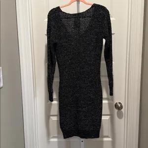 Black‎ Tape Sweater Dress Size M NWT Gray Knit Long Sleeve Casual Cozy Chic thumbnail 5