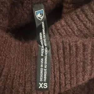 Kuhl Sienna Sweater Burgundy Cowl Neck Chunky Knit Curved Hem Size XS thumbnail 10