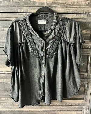 We The Free oversized flowy top size XS thumbnail 1