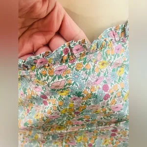 FOR LOVE & LEMONS RALEIGH FLOWER PRINT SHIRRED SKIRT SizE M thumbnail 10