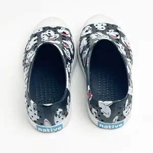 NATIVE x Disney Mickey Mouse Black Slip On Shoes 5 Beach Water Park Vacation thumbnail 9