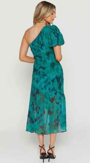 Showpo One-Shoulder Floral Dress thumbnail 2