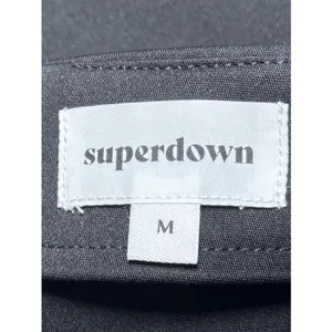 Superdown Revolve NWOT Aaleyah Colorblock Wrap Skort M Black White Skirt Shorts thumbnail 8