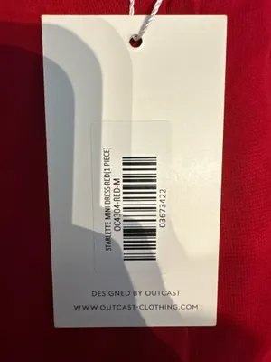 Outcast red lace mini dress Size M thumbnail 3