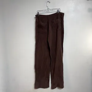 Zara Brown Lyocell Wide Leg Pants Sz 10 thumbnail 8