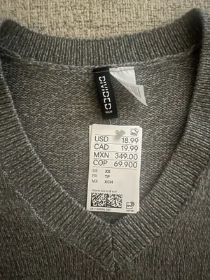 H&M Cropped Sweater thumbnail 2