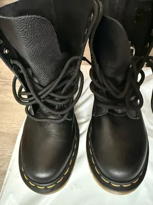 Dr. Martens 1460 Pascal Virginia Black Soft Leather Boots thumbnail 7