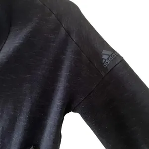 Adidas Heart Racer Track Tops Sporty Lightweight Jacket Black SZ M # 1787 thumbnail 6