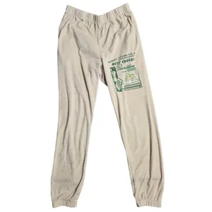 Boys Lie Love‎ Hurts Terry Sweatpants in Sand Size: M thumbnail 2