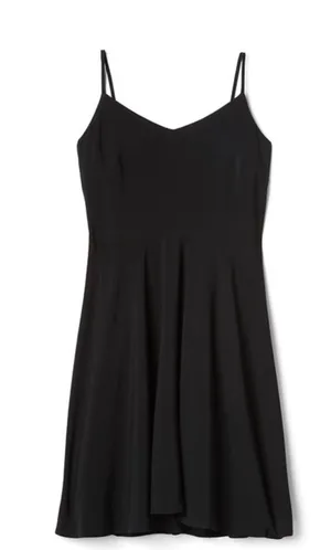 Gap Black Fit and Flare Cami Mini Dress M thumbnail 1