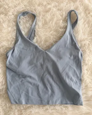 Lululemon Align Tank Top Size 2 Light Blue thumbnail 1