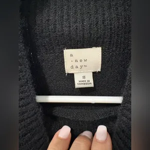 A New Day Black Sweater Dress thumbnail 4