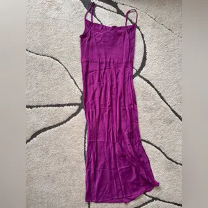 Anthropologie Satin Midi Cowl Neck Dress thumbnail 8