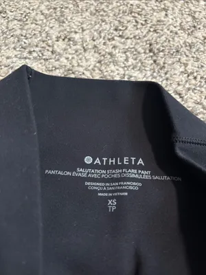 Athleta Salutation Stash Flares size XS thumbnail 3