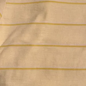 Everlane The Organic Cotton Crew Tee yellow stripe Size S NWT thumbnail 4