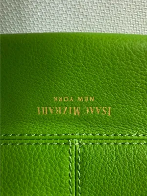 Isaac Mizrahi Lime Green Tote (Discontinued) thumbnail 5