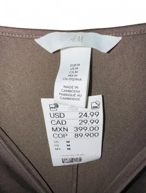 H&M Dress Maxi Brown thumbnail 3