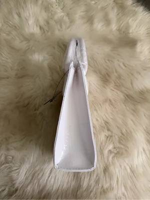 Forever 21 White Croc-Embossed Mini Bag with Top Handles thumbnail 3
