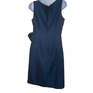 Tahari Arthur S. Levine Cocktail Formal Dress Navy size 4 thumbnail 2