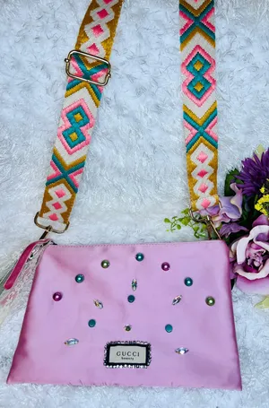 Gucci Pink Cosmetic Bag thumbnail 1
