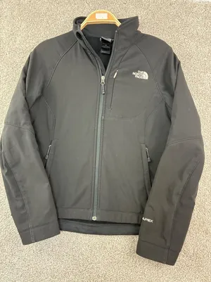 The North Face Apex Bionic Jacket Size S Black Softshell Windproof Outdoor Coat thumbnail 1