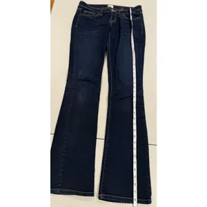 Sneak Peek Y2K Boot Cut Jeans Womens 29** Low Rise Stretch Distressed Travel thumbnail 5