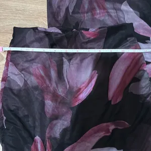 ‎SHEIN purple floral maxi skirt xs thumbnail 3