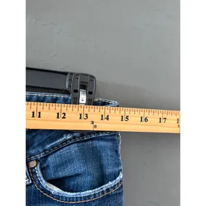 BKE Sabrina‎ Bootcut Jeans Womens 28 Tall Medium Wash Low Rise Denim Buckle thumbnail 5