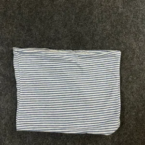 Brandy‎ Melville Blue White Striped Tube Top Strapless Crop Bodice Made in Italy thumbnail 4