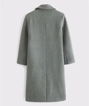 Abercrombie Wool-Blend Tailored Topcoat thumbnail 4