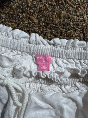 Stoney Clover Lane x Target Skirt White Ruffle thumbnail 4