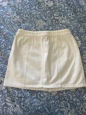 Pink Lily Cream denim skirt thumbnail 2