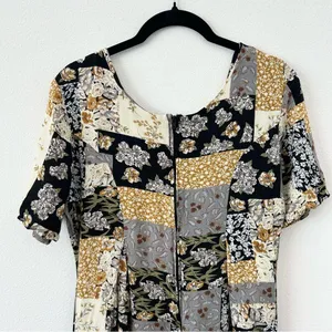 Vintage Floral Wide Leg Jumpsuit thumbnail 4