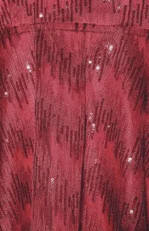 Red Holiday Mini Dress thumbnail 5