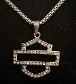 HD Rhinestone necklace thumbnail 1