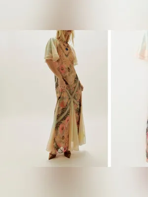 NWT Free People Celestial Nights Maxi Dress - fairy combo - small thumbnail 10