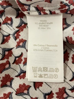 Boden Esme Floral Button Up Blouse Womens Size 16 thumbnail 5