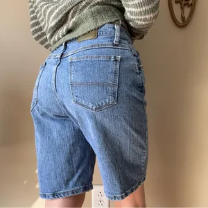 Wrangler Blue Denim Jorts thumbnail 7